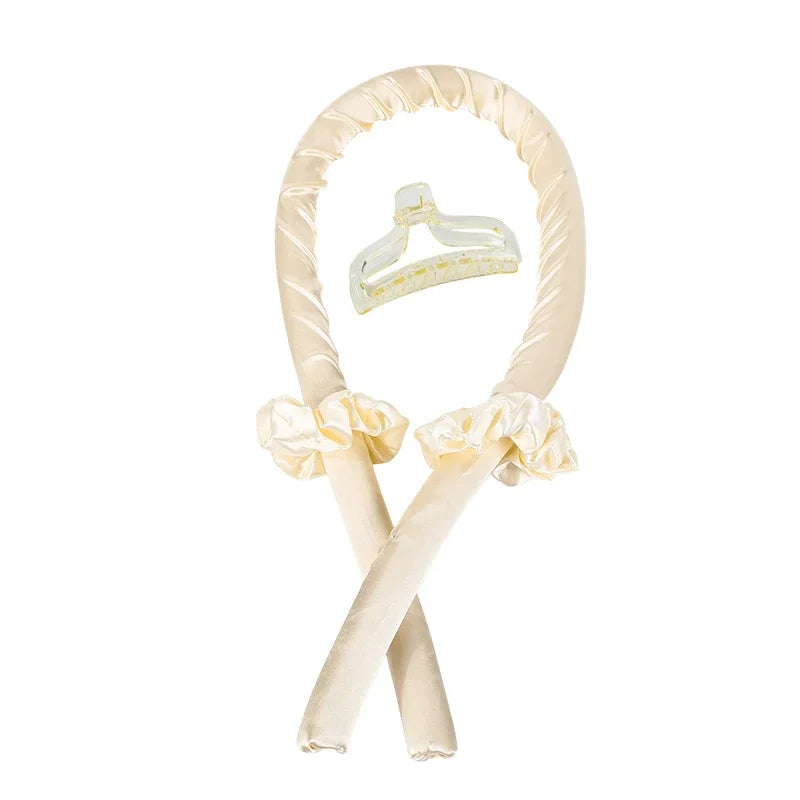 Revolutionary Heatless Curling Rod Headband - Achieve Gorgeous Silk Curls While You Sleep with Our Lazy Hair Curlers!